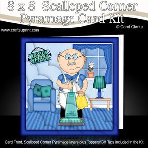 8 x 8 Domestic Goddess Bert Scalloped Corner Kit