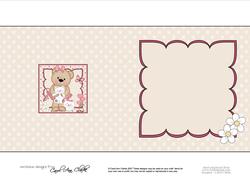 Livvy Bears Kitty Kats Square Insert