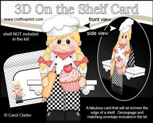 3D on the Shelf Card Kit - Little Baker Joy