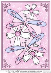 A4 Dreamy Dragonflies
