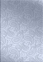 'metallic Paisley Embossed' Backing Paper