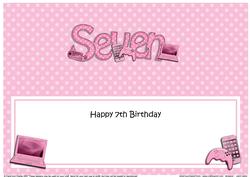 Large Dl 7th Birthday Gadgets N Gizmos Insert