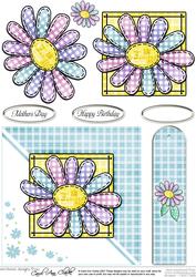 Patchwork Petals Quick Card with 3D Decoupage