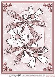 A4 Dreamy Dragonflies