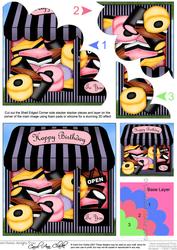 The Little Licorice Shop Shell Edged Corner Side Stack