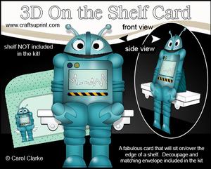 3D on the Shelf Card Kit - Little Robot Tech