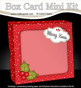 3D Christmas Gift Box Mini Kit