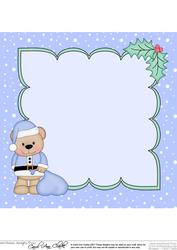 8 x 8 Christmas Livvy Bear's Sack Insert