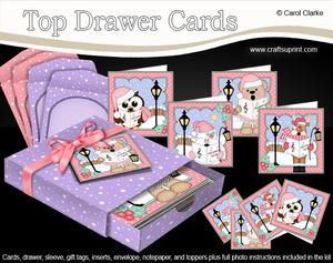 3D Christmas Carol Singers Top Drawer Cards Bumper Kit