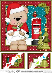 8 x 8 Christmas Livvy Bear's Letter for Santa