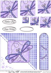 Dragonfly Quick Card with Pyramage