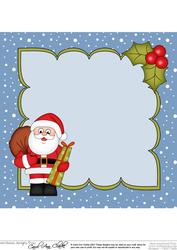8 x 8 Christmas Santa's Sack Insert