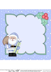 8 x 8 Christmas Santa's Sack Insert