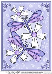 A4 Dreamy Dragonflies