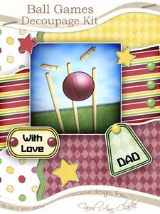 Cricket Kit with 3D Decoupage
