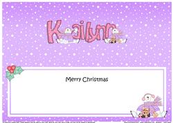 Large Dl Christmas Kailynn Snowmen Insert