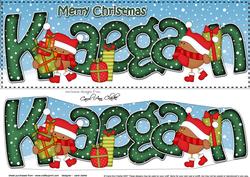 Large Dl Christmas Kaegan Robin 3D Decoupage
