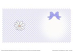 Pretty Dots Square Portrait Insert