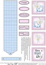 Cute Cat Waterfall Sheet