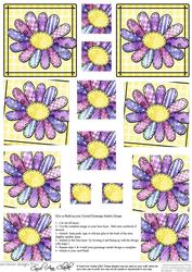 Patchwork Petals Twisted Pyramage Sheet