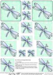 Dreamy Dragonfly Pyramage Sheet