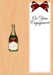 Large Dl Engagement Champers in a Box Insert