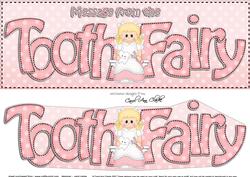Large Dl Tooth Fairy Quick Card & 3D Decoupage