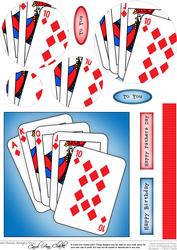 Youre Ace!! Quick Card with Circle Pyramage
