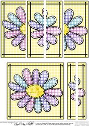 Patchwork Petals Quick Card with Side Stacker Topper