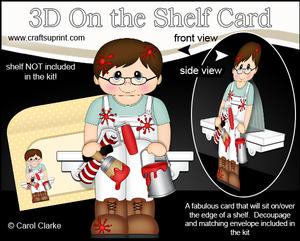 3D on the Shelf Card Kit - Painter & Decorator Benjamin