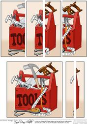 Men's DIY Quick Card with Side Stacker Topper