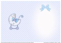 New Baby Insert A5 Portrait