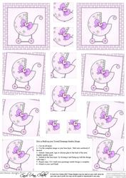New Baby Girl Twisted Pyramage Sheet