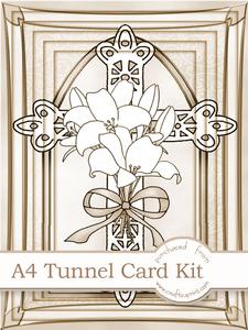 A4 When Words Fail in Cinnamon Tunnel Card Kit