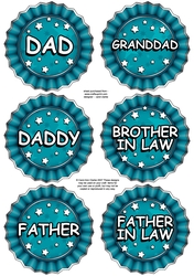 3D Relations Rosette Decoupage Sheet
