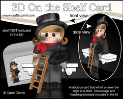 3D On the Shelf Card Kit - Little Chimney Sweep Lucky Laela