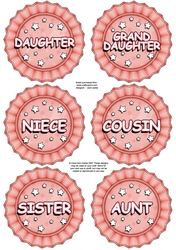 3D Age Rosette Decoupage Sheet