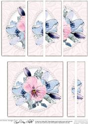 Posy and Pearls Quick Card with Side Stacker Topper