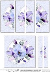 Posy and Pearls Quick Card with Side Stacker Topper