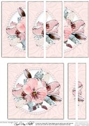 Posy and Pearls Quick Card with Side Stacker Topper
