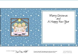 The Christmas Story The Angel Choir visit the Stable matching insert