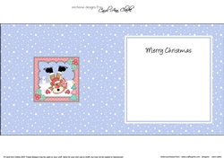 Christmas OOps Rudolph goes Ice Skating insert square landscape