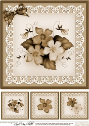 Pretty Viola 8 x 8 Quick Card Topper