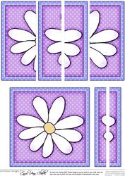 Daisy Quick Card with Side Stacker Topper