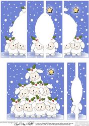 Merry Christmas to Ewe! Quick Card Circular Side Stacker