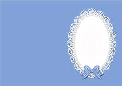 A5 Pearls and Lace Card Front or Insert