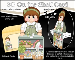 3D On the Shelf Card Kit - Little Buds n Blooms Florist Natisha