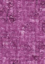 Pansy, Lace and Pearls Matching Backing Paper
