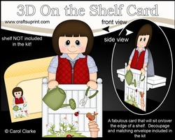 3D On the Shelf Card Kit - In the Garden - All is Blooming for Leanne