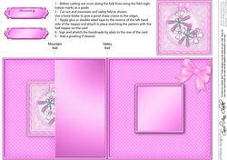 Dreamy Dragonflies No-Hole Fold Back Card